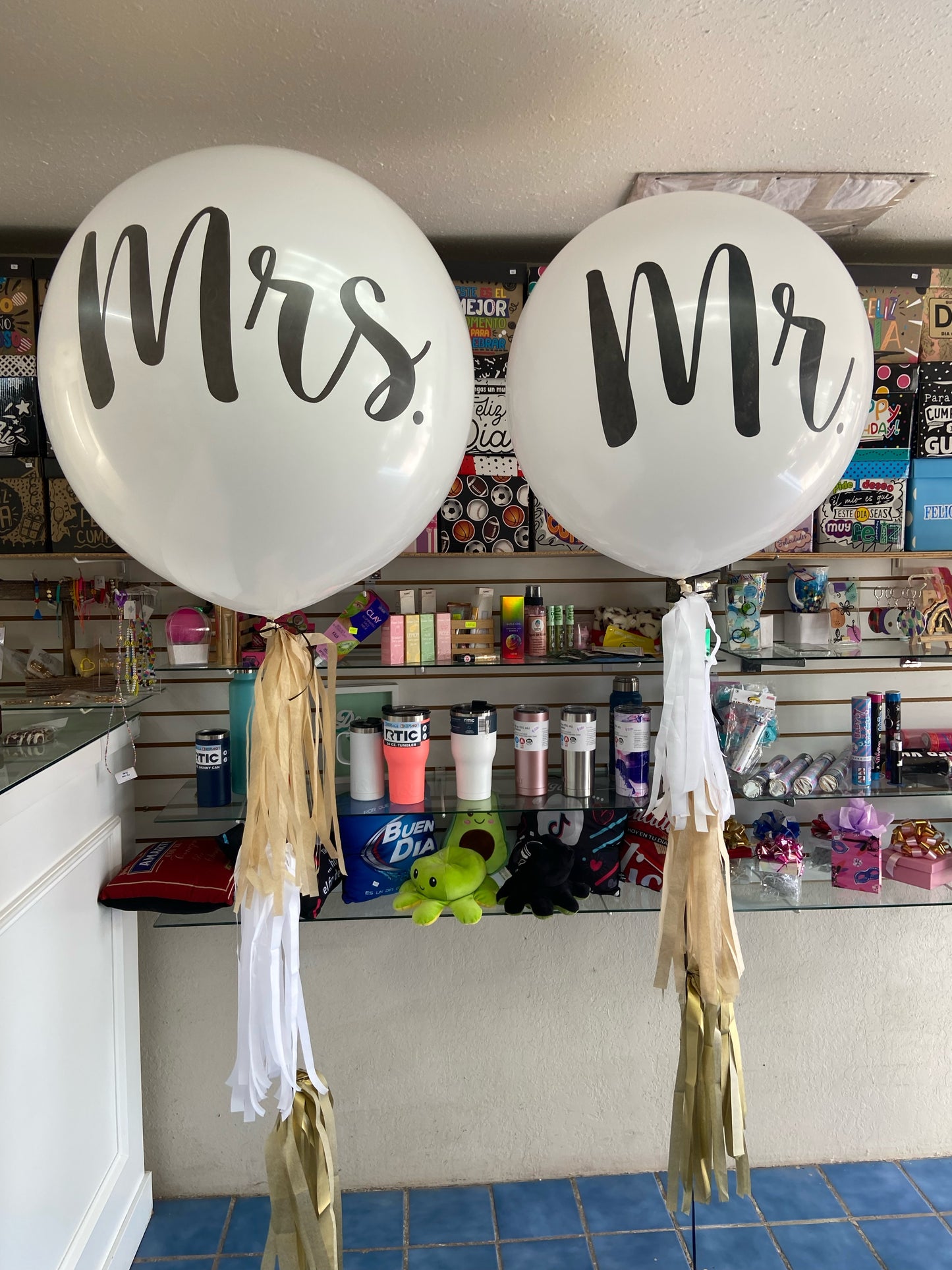 Globos Mrs & Mr