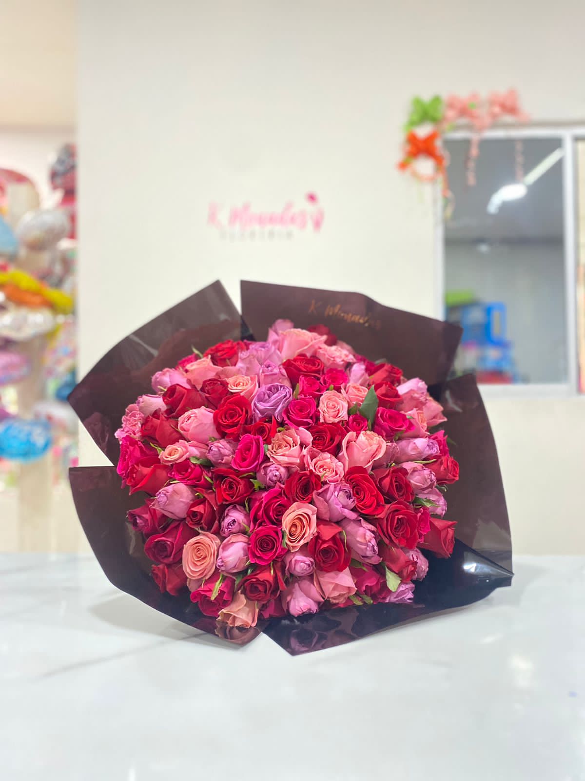Ramo 100 rosas