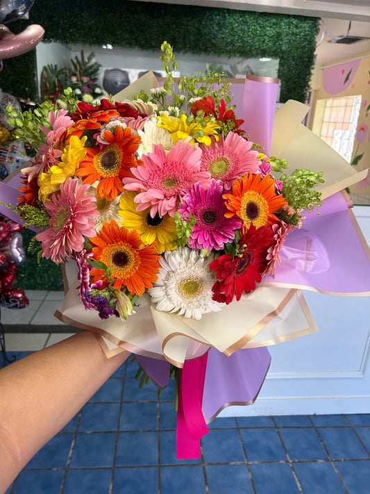 Ramo 25 gerberas