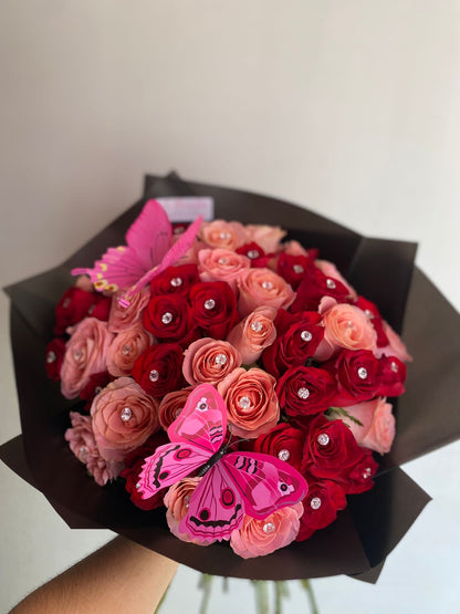 Ramo Amour 60 rosas