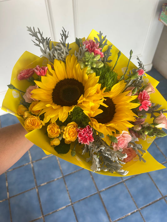 Ramo 2 girasoles