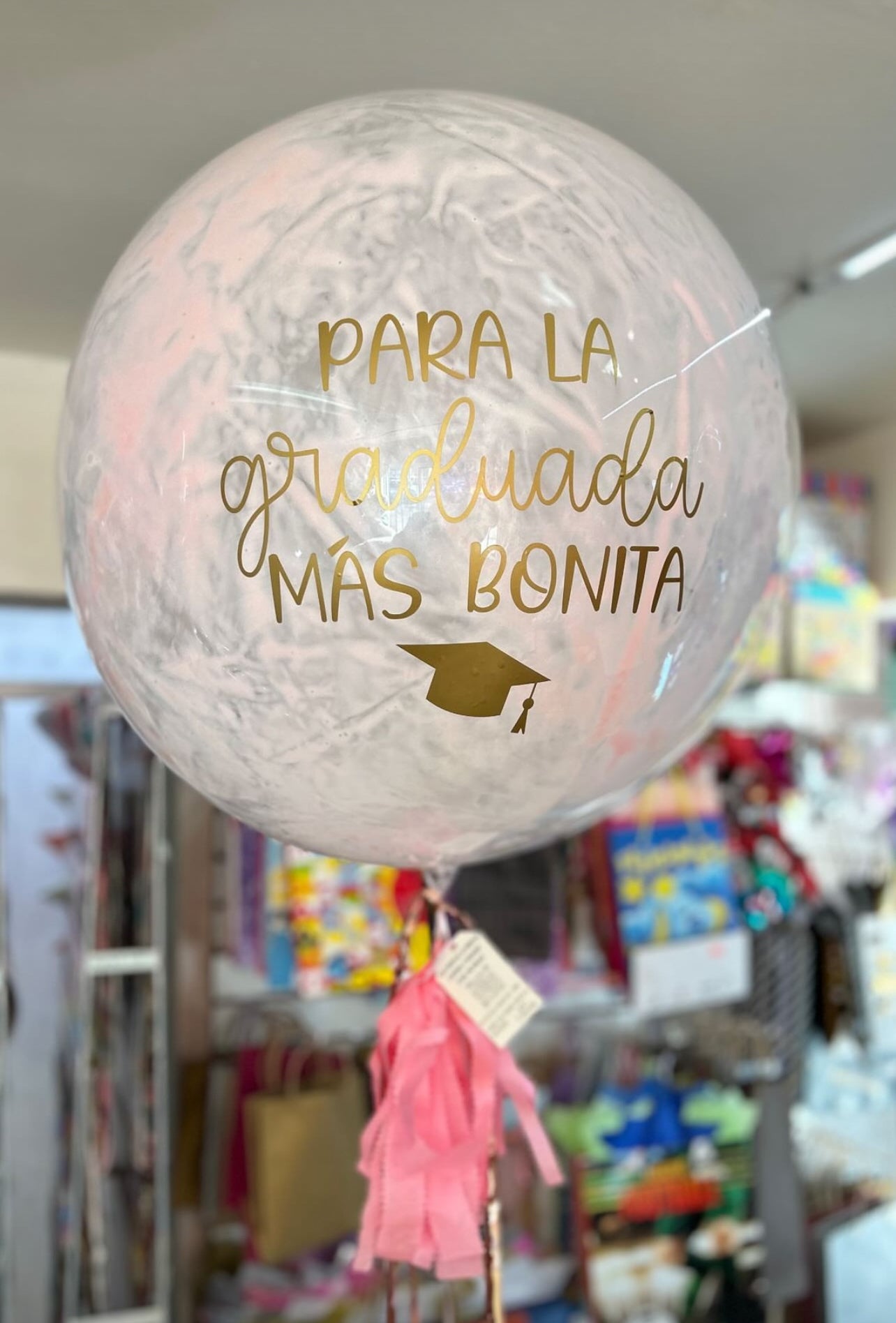 Globo Burbuja Med Graduacion